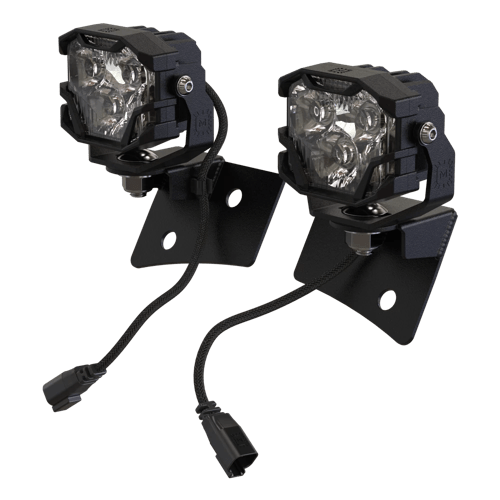 4B A-PILLAR BRACKETS WRANGLER JK 07-17 | Morimoto Offroad