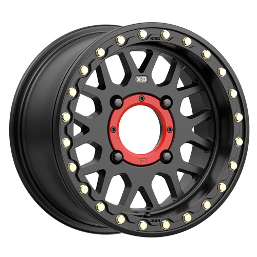 GRENADE UTV BL 15X6 4X110 S-BLK 38MM | XD Powersports