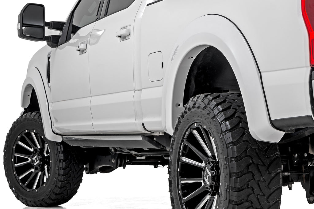 Sport Fender Flares | YZ Oxford White | Ford F-250/F-350 Super Duty (17-22)