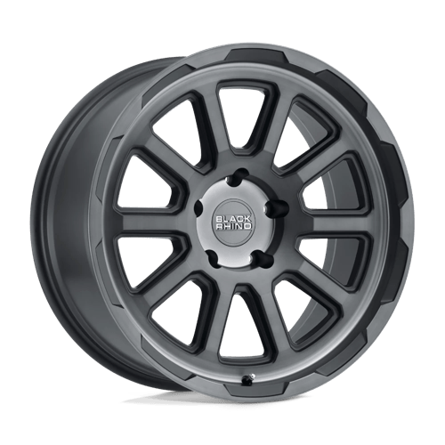 BR CHASE 20X9.5 5X127 -18 71 BRSH GNMTL | Black Rhino Hard Alloys