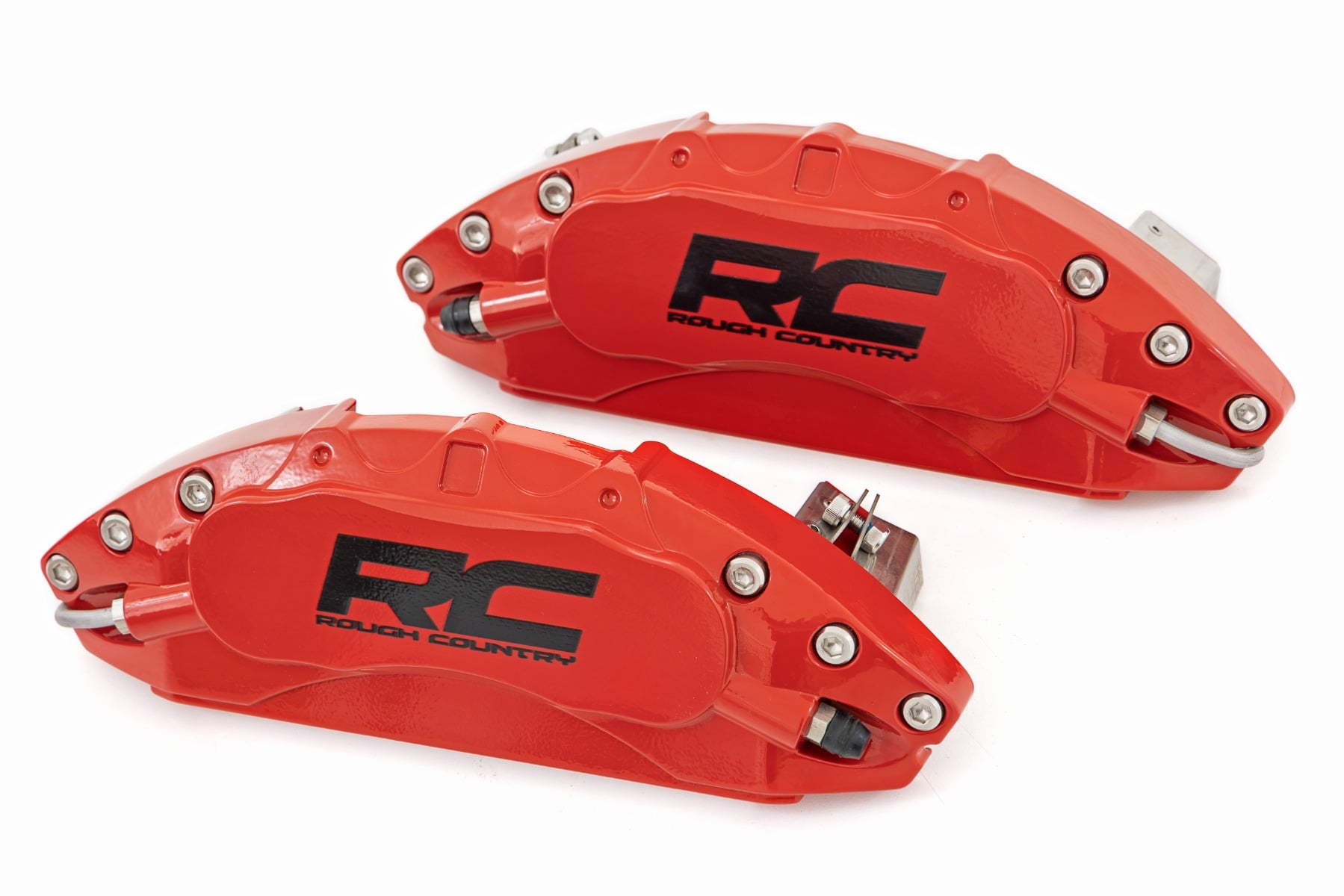 Caliper Covers | Front and Rear | Red | Chevy/GMC Sierra 1500 (19-26)/Silverado 1500 (19-26)