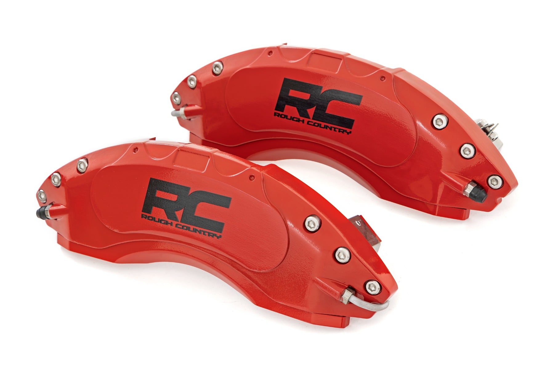 Caliper Covers | Front and Rear | Red | Chevy/GMC Sierra 1500 (19-26)/Silverado 1500 (19-26)